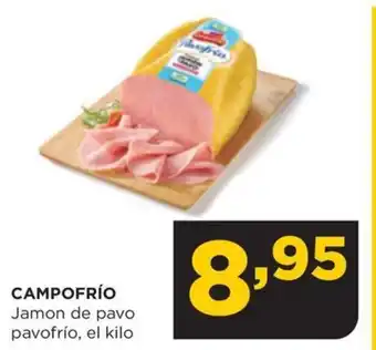 Alimerka CAMPOFRÍO Jamon de pavo pavofrío, el kilo oferta