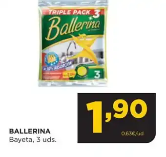 Alimerka BALLERINA Bayeta, 3 uds. oferta