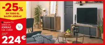 Conforama Mueble TV 159,6 cm. JOKKAZ oferta