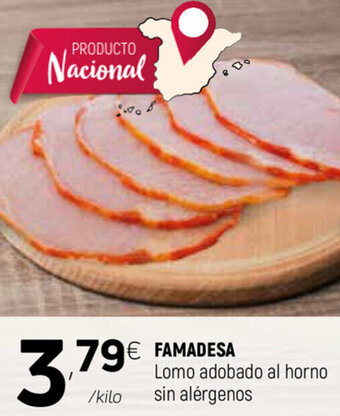 Coviran Famadesa Lomo Adobado al Horno sin Alérgenos oferta