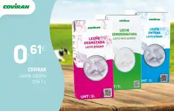 Coviran viran Leche Clásica Brik 1 L oferta