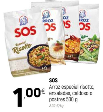 Coviran Sos Arroz Especial Risotto, Ensaladas, Caldoso o Postres 500 g oferta
