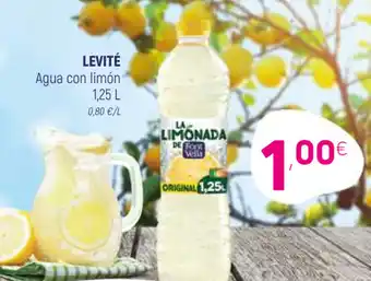 Coviran Levité Agua Con Limón 1.25 l oferta