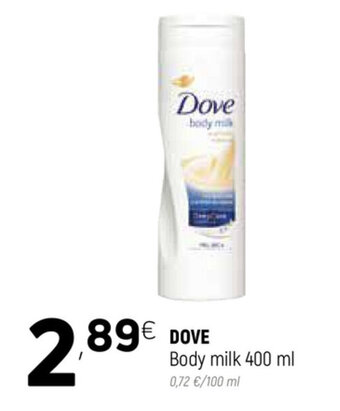 Coviran Dove Body Milk 400 ml oferta