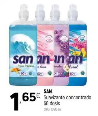 Coviran San Suavizante Concentrado 60 dosis oferta