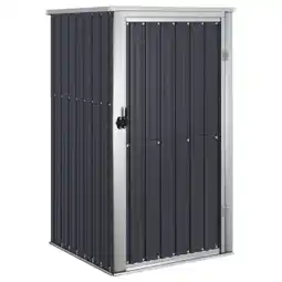Brico Depôt Vidaxl cobertizo de herramientas jardín acero galvanizado 88x89x161 cm oferta