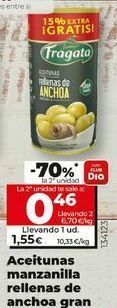 Dia Aceitunas rellenas de anchoa fragata oferta