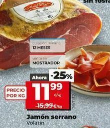 Dia Jamón serrano volatín oferta