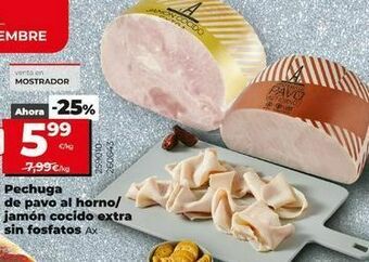 La Plaza de DIA Pechuga de pavo oferta
