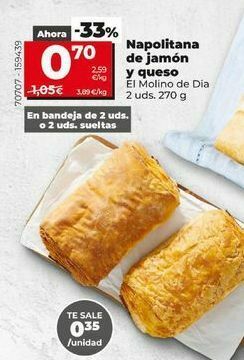 La Plaza de DIA Napolitanas oferta