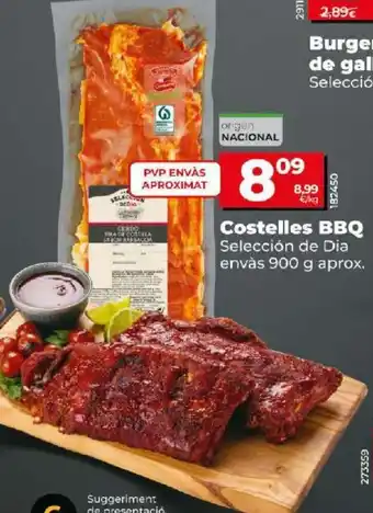 Dia Costelles BBQ oferta
