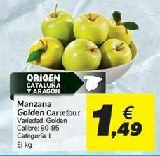 Carrefour Manzana golden carrefour oferta