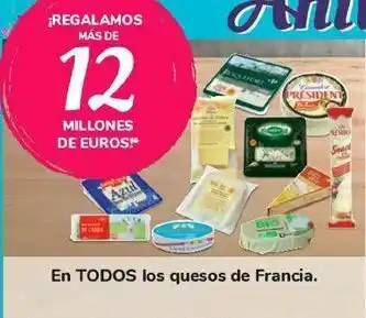 Carrefour En todos los quesos de francia oferta