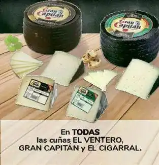 Carrefour En todas las cuñas el ventero, gran capitán y el cigarral oferta