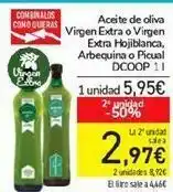Carrefour Aceite de oliva virgen extra o virgen extra hojiblanca, arbequina o picual dcoop oferta