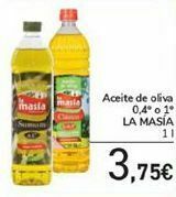 Carrefour Aceite de oliva 0,4º o 1º la masía oferta