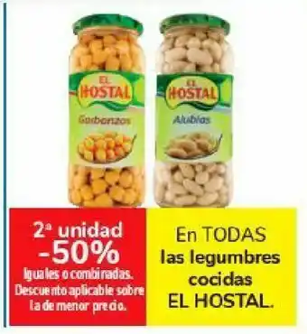 Carrefour En todas las legumbres cocidas el hostal oferta
