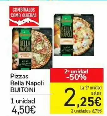 Carrefour Pîzza bella napoli buitoni oferta