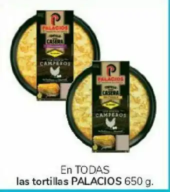 Carrefour En todas las tortillas palacios 650 g oferta