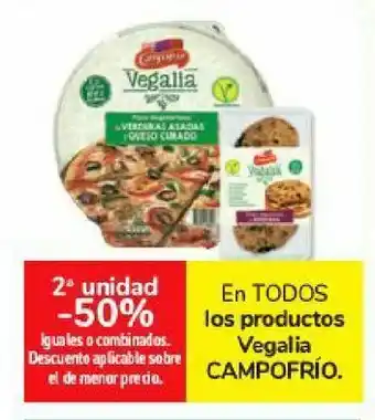 Carrefour En todos los productos vegalia campofrío oferta
