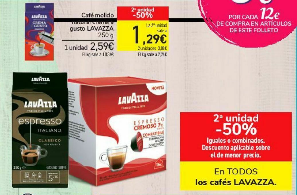 El precio y las condiciones de Carrefour están en el catálogo o el sitio  web que dirigen.