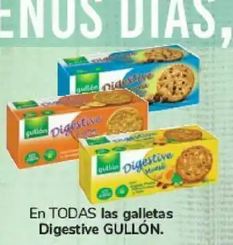 Carrefour En todas las galletas digestive gullón oferta