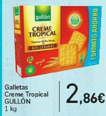 Carrefour Galletas creme tropical gullón oferta