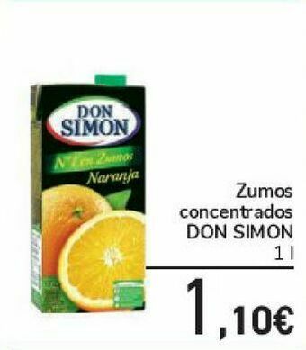 Carrefour Zumos concentrados don simon oferta