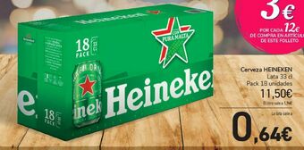 Carrefour Cerveza heineken oferta