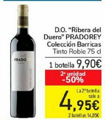 D.o ribera del duero pradorey colección barricas