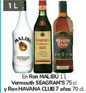 Carrefour En ron malibú vermouth seagram's y ron havana club 7 años oferta