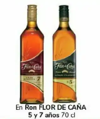 Carrefour En ron flor de caña 5 y 7 años oferta