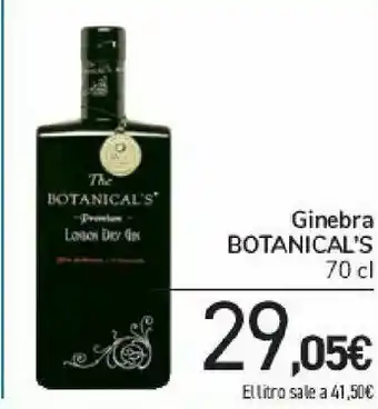 Carrefour Ginebra botanical's oferta