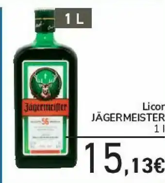 Carrefour Licor jägermesiter oferta