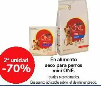 Carrefour En alimento seco para perros mini one oferta