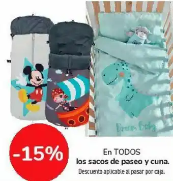 Carrefour En todos los sacos de paseo y cunas oferta
