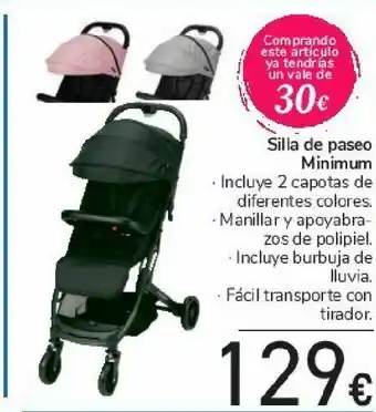 Carrefour Silla de paseo minimum oferta