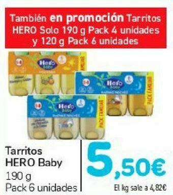 Carrefour Tarritos hero baby oferta