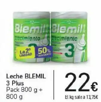 Carrefour Leche blemil 3 plus oferta