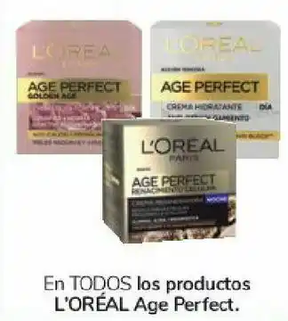 Carrefour En todos los productos l'oreal age perfect oferta