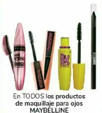 Carrefour En todos los productos de maquillaje para ojos maybelline oferta