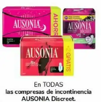 Carrefour En todas las compresas de incontinencia ausonia discreet oferta