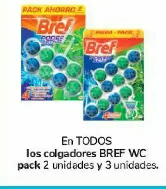 Carrefour En todos los colgadores bref wc oferta
