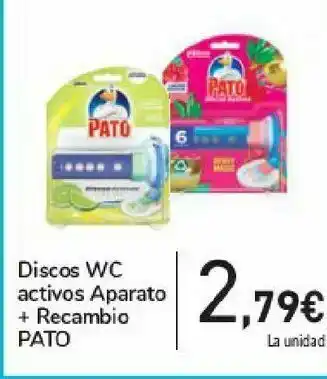 Carrefour Disco wc activos aparato + recambio pato oferta