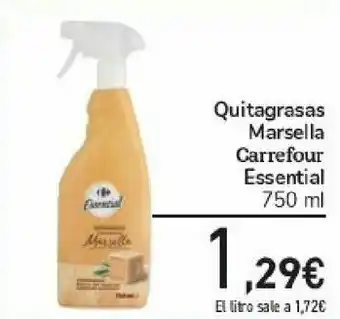 Carrefour Quitagrasas marsella carrefour essential oferta