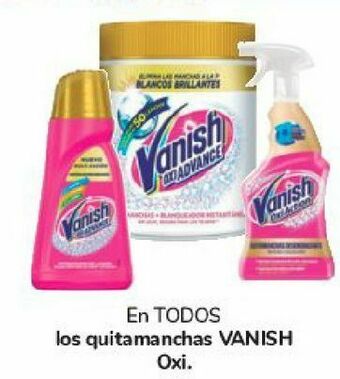 Carrefour En todos los quitamanchas vanish oxi oferta