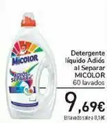 Carrefour Detergente líquido adiós al separar micolor oferta