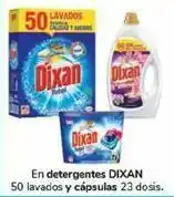 Carrefour En detergentes dixan y cápsulas oferta
