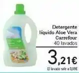 Carrefour Detergente líquido aloe vera carrefour oferta