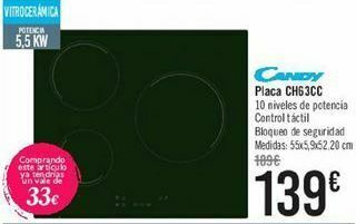 Carrefour Candy placa ch63cc oferta